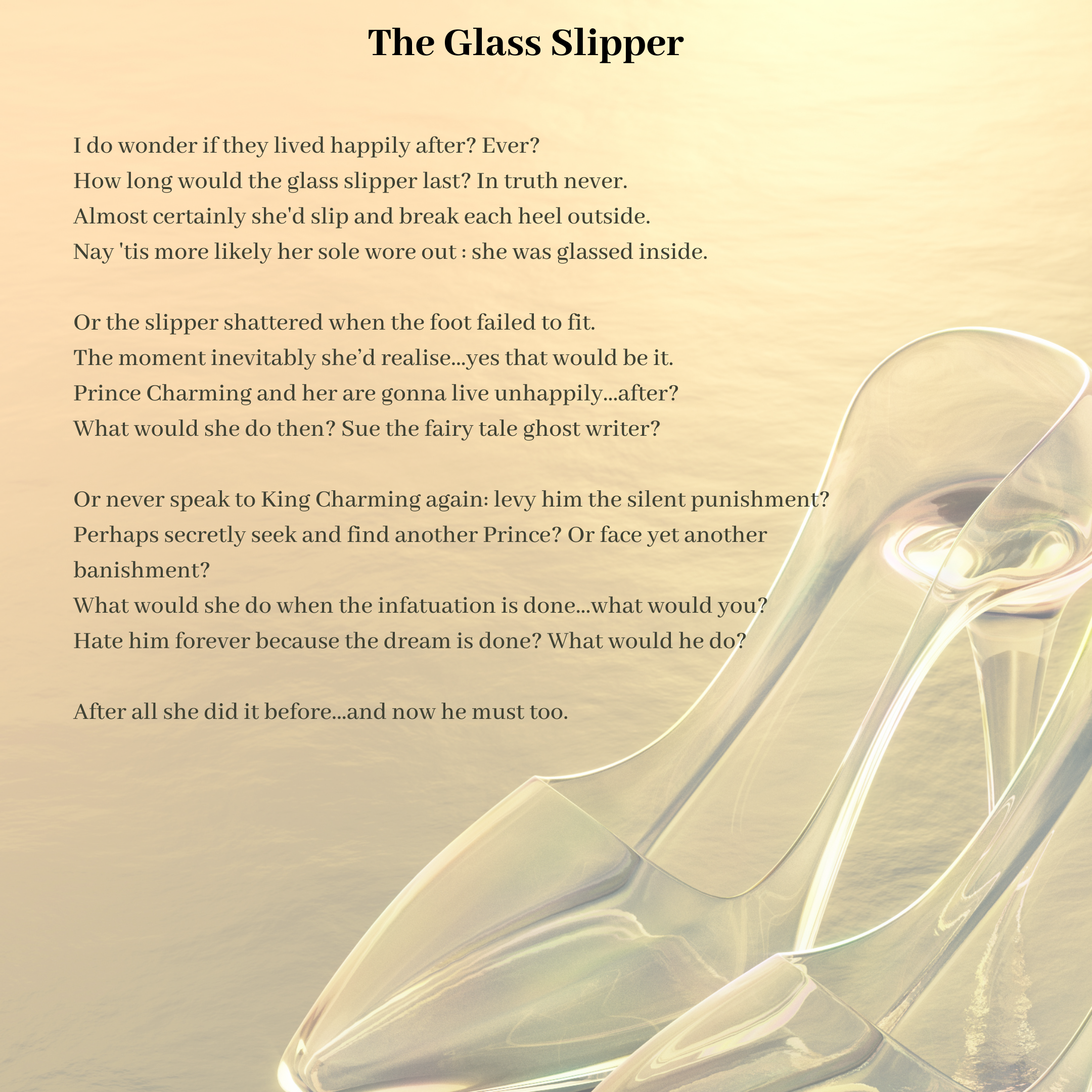 The Glass Slipper